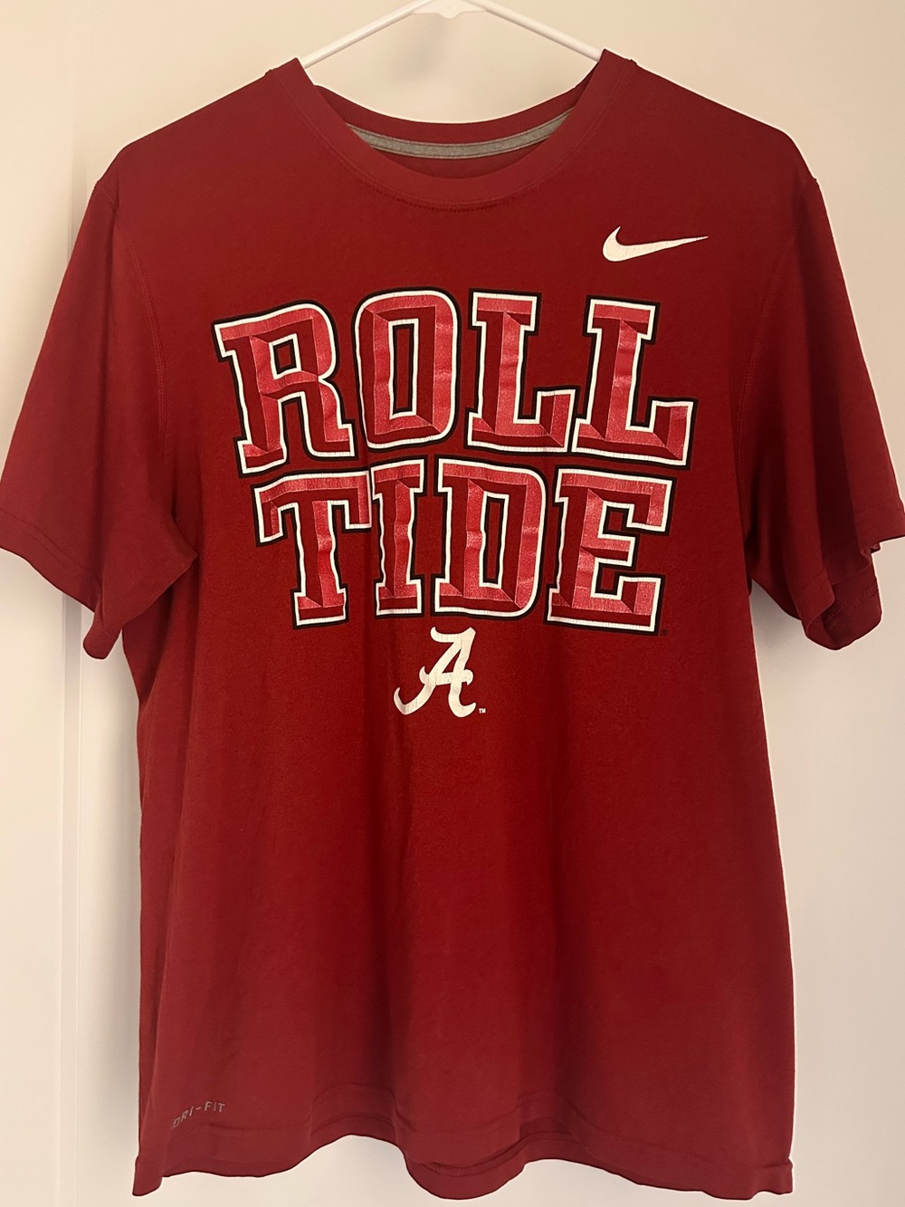 Alabama Crimson Tide Nike Men’s Dri-FIT SS T-Shirt Size M